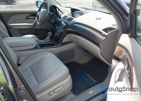2012 Acura Mdx Technology z USA, uszkodzony, nr VIN 2HNYD2H37CH523804